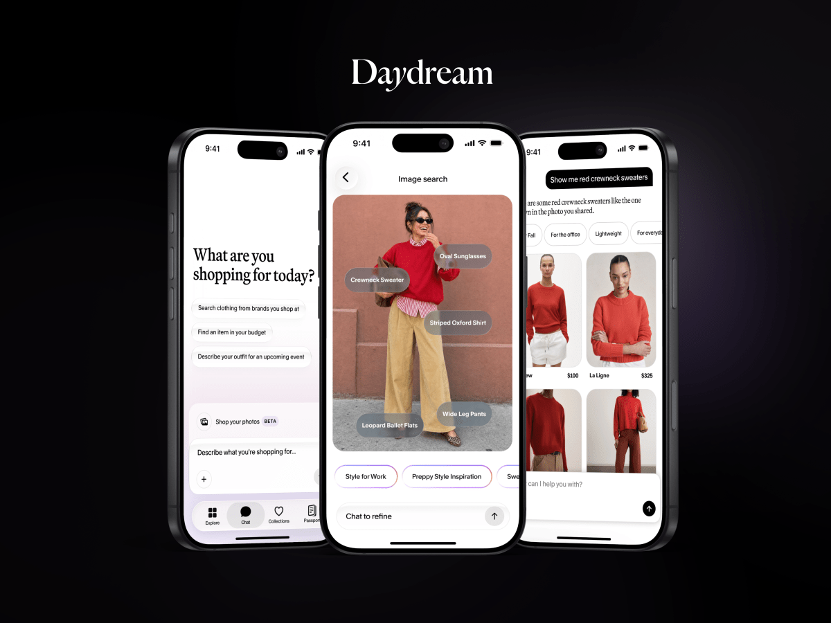 تطبيق Daydream يستغل الذكاء الاصطناعي من أبل لمساعدتك في التسوق عبر صورك